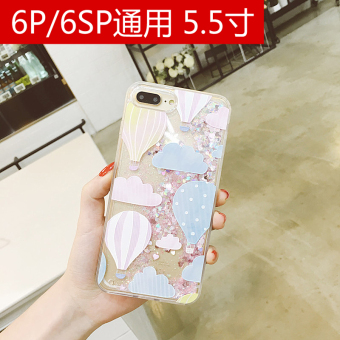 Gambar Iphone6plus 6plus cairan apel all inclusive lembut penutup shell telepon
