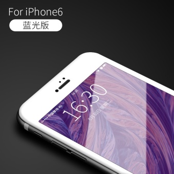 Gambar Iphone6plus i6 ultra tipis layar penuh anti sidik jari pelindung layar pelindung layar
