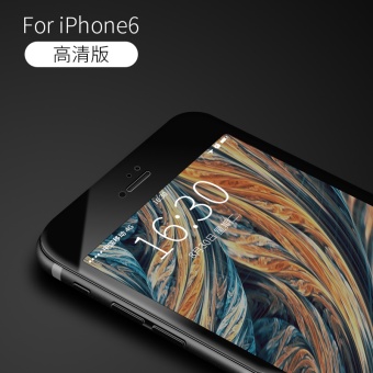 Gambar Iphone6plus i6 ultra tipis layar penuh anti sidik jari pelindung layar pelindung layar