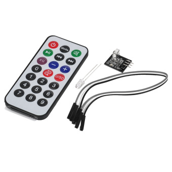Gambar IR Receiver Module Wireless Remote Control Kit for Arduino (1 xCR2025)