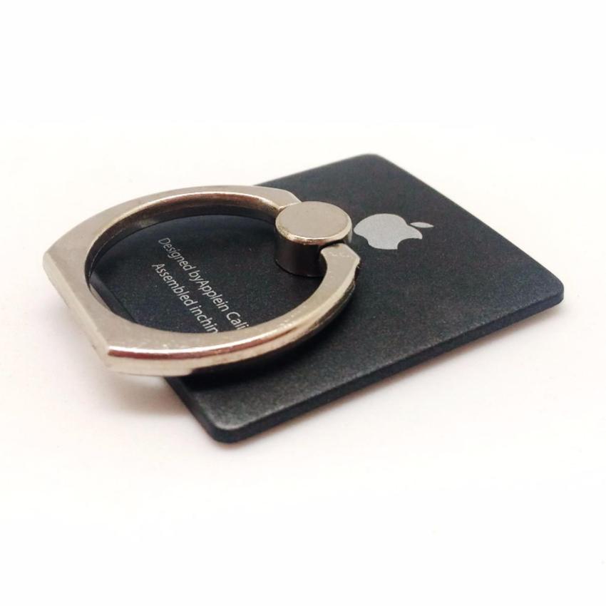 iRing Smartphone Grip - iRing Stand Phone Holder 360 Degree Rotation - Hitam .
