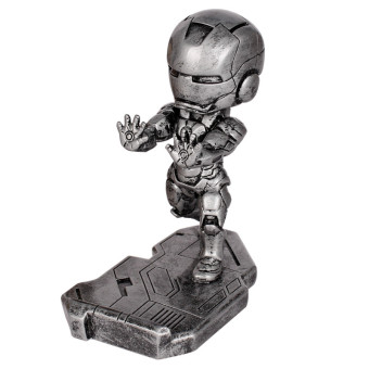 Gambar Iron man mk42 retro desktop yang kantor boneka dudukan telepon dudukan telepon braket