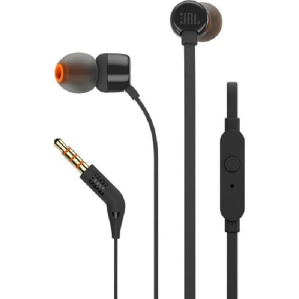 JBL In-Ear Headphone T110 - Hitam