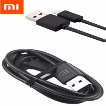 JBS Xiaomi Original Micro USB and Data Sync Cable Charger 2A / Kabel Data Xiomi Hitam  