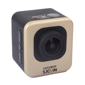 Jia Hua M10 Outddor Sport Camera Ultra Wide Angle Lens Mni (Golden) - intl  