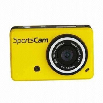 Jia Hua M200 Outdoor Sport Camera Waterproof 1080P (Orange) - intl  