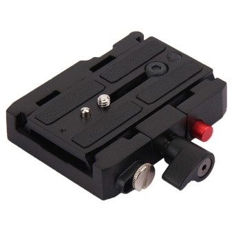 Gambar jiaxiang New 577 Rapid Connect Adapter with Mounting QR Plate 501PL For Manfrotto(Black)   intl