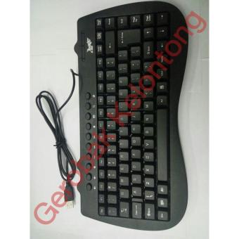 Gambar K One Mini Multimedia Keyboard USB