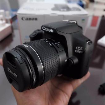 Kamera canon eos 1300D Kit lensa 18-55mm  