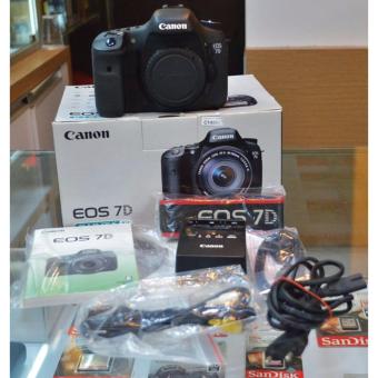 Kamera canon eos 7D Kit lensa 18-55mm  