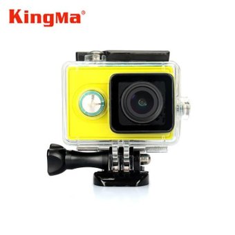 Gambar Kingma Original Xiaomi Yi Camera Waterproof Case, Mi Yi 40M DivingSports Waterproof Box, Yi Action Camera aksesoris Accessories(Black)   intl