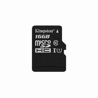 Gambar Kingston Micro SDHC 16GB Class 10 UHS I (Single Package) SDC10G2 16GBSPFR   Hitam