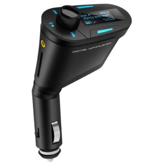 Gambar KIT Car Kit MP3 Player FM Transmitter Modulator with USB and SDCard Slot   Hitam