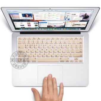 Gambar Kita mengetik Korea Bahasa Korea silikon pelindung keyboard untukperlindungan kulit yang menutupi stiker 13\