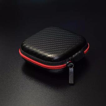 Gambar Knowledge Zenith High Quality Leather KZ Earphones Storage Case Bag