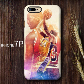 Gambar Kobe Bryant 7iphone7plus Apple lengan pelindung shell telepon