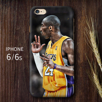 Gambar Kobe Bryant iphone6 6 plus Apple telepon menjatuhkan Drop matte cangkang keras ponsel shell