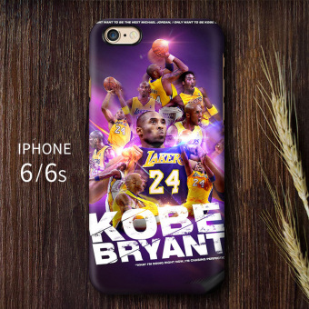 Gambar Kobe Bryant iphone6 6 plus Apple telepon menjatuhkan Drop matte cangkang keras ponsel shell