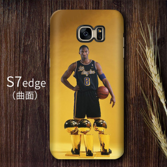 Gambar Kobe Bryant S7edge S7 S8 pelindung cangkang keras shell telepon