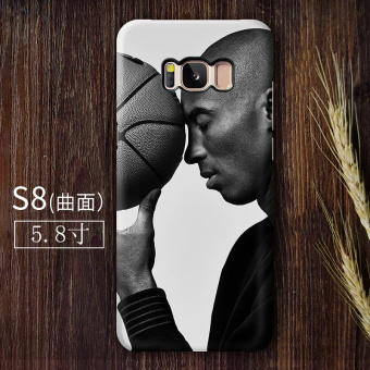 Gambar Kobe Bryant S8 S8 S8 Note8 bintang handphone shell pelindung lengan