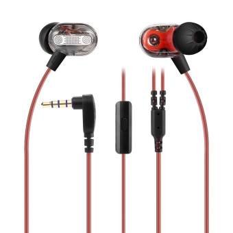 Gambar KZ ZSE Professional Dual Dynamic Driver Units Stereo HiFi MusicEarphones(With Microphone)   intl