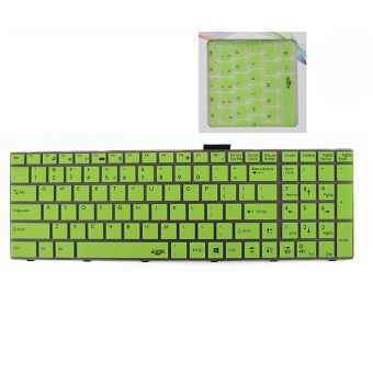 Gambar L mengirim v7 pro stiker set gandum hitam keyboard film pelindung