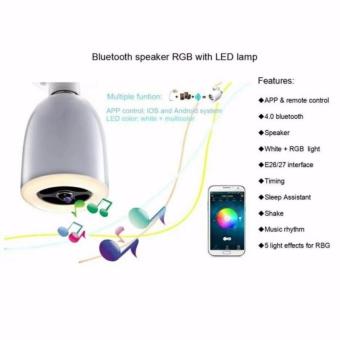 Gambar Lampu Led Dengan Speaker Bluetooth Fleco
