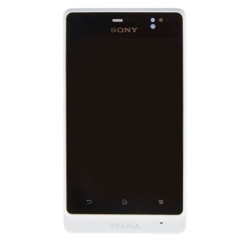 Gambar LCD Display + Touch Screen + Frame Assembly For Sony Xperia GoST27i ST27a    intl