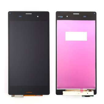 Gambar LCD Screen + Touch Screen Digitizer Assembly for Sony Xperia Z3D6603 D6643 D6653 L55t(Black)