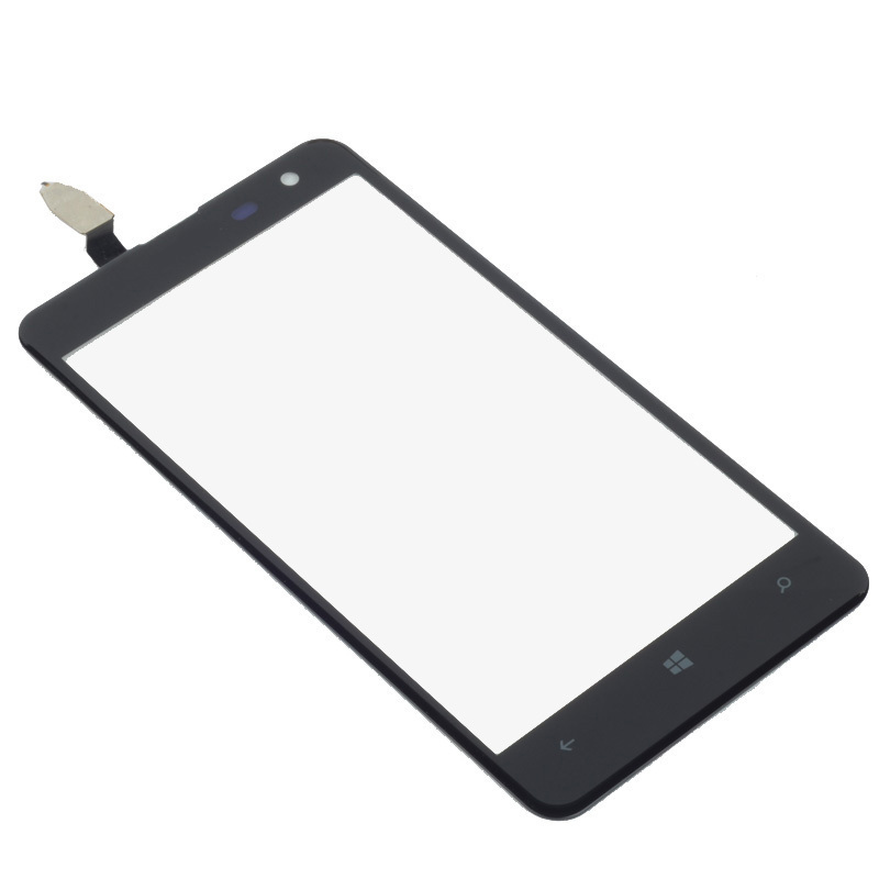 LCD Touch Digitizer layar untuk Nokia Lumia 625 Hitam .