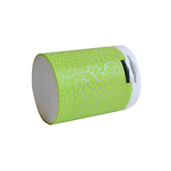 Gambar LED Portable Mini Bluetooth Speakers Wireless Hands Free Speaker With TF Green   intl