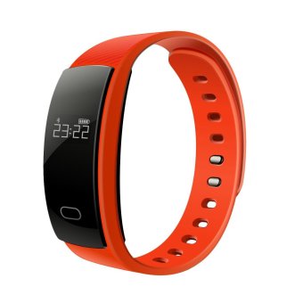 Gambar leegoal New QS80 Smart Bracelet Heart Rate Blood Pressure Fitness Tracker Smart Electronics 0.42 Inch TFT OLED Wristband For BT Phones