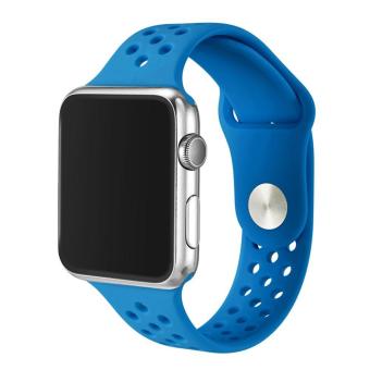 Gambar leegoal Soft Silicone Sport Band For Apple Watch Series 2Replacement Strap For Apple IWatch Nike Sport Band 42mm   intl