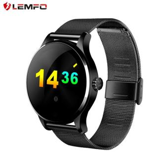 Gambar LEMFO K88H Pedometer Heart Rate Monitor Smart Watch for iOS for Android Black   intl