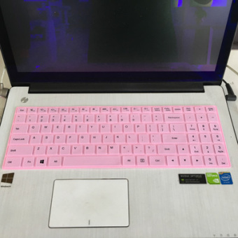 Gambar Lenovo 100 15ibd keyboard laptop film pelindung penutup debu tikar