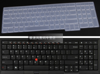 Gambar Lenovo e560 w540 e555 t550 membran warna keyboard transparan film pelindung