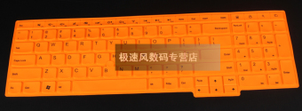 Gambar Lenovo e560 w540 e555 t550 membran warna keyboard transparan film pelindung