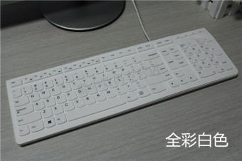 Gambar Lenovo kb4721 k5819 c5030 ku1153 mesin mesin desktop keyboard film pelindung penutup debu set