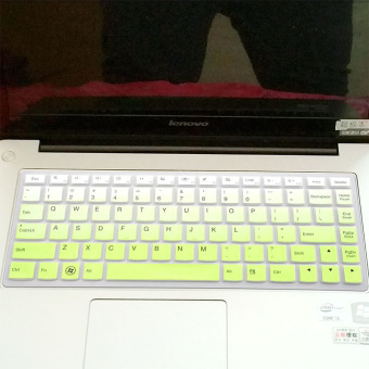 Gambar Lenovo m40 35 s400 s405 80j9 stiker keyboard notebook film pelindung jaket debu