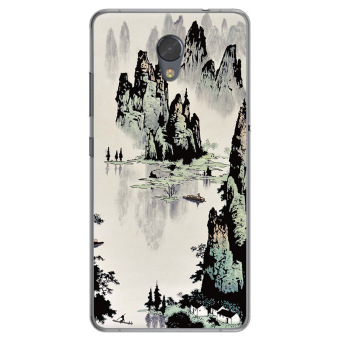 Gambar Lenovo p2 c72 kepribadian silikon penuh merayap soft shell shell telepon