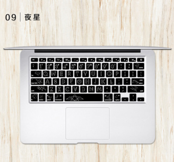 Gambar Lenovo v310 15isk notebook komputer kartun stiker keyboard membran