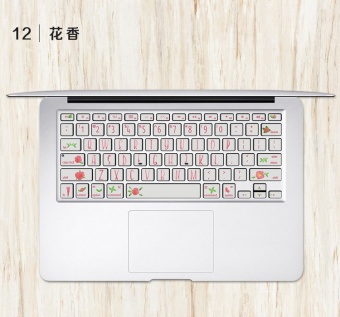 Gambar Lenovo v310 15isk notebook komputer kartun stiker keyboard membran