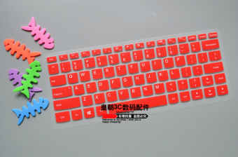 Gambar Lenovo yoga710 14 transparan keyboard membran notebook debu pad
