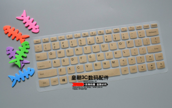 Gambar Lenovo yoga710 14 transparan keyboard membran notebook debu pad