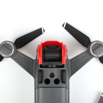 Lens Hood Gimbal Camera Protector 2 Color Cap Sunshade Cover forDJI Spark Drone - intl