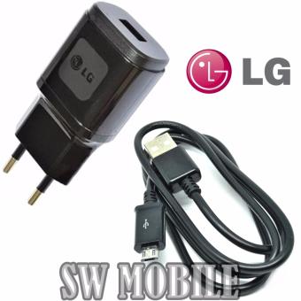 Gambar LG Original Fast Charger 1.8A MCS 04 LG G2   Hitam