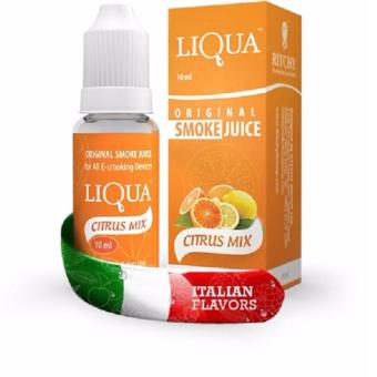 Gambar Liquid Liqua Italian Flavour Premium E Liquid Refill 10ml 0% Niccotine Rasa Citrus Mix