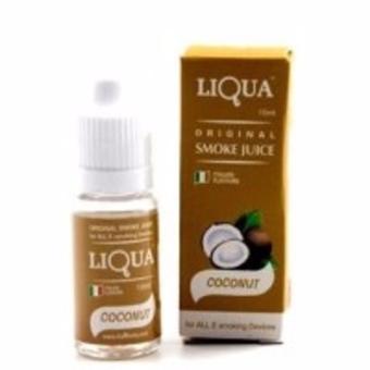 Gambar Liquid Liqua Italian Flavour Premium E Liquid Refill 10ml 0%Niccotine Rasa Coconut