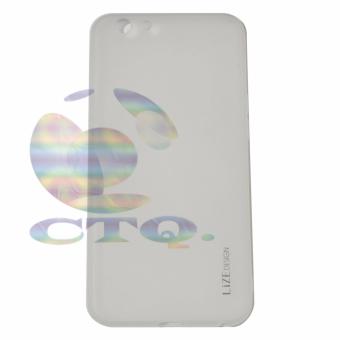 Gambar Lize Jelly Case Oppo A39 Candy Rubber Skin Soft Back Case  Softshell   Silicone Oppo A39   Jelly Case   Ultrathin   CaseSamsung   Casing Hp   Putih transparant