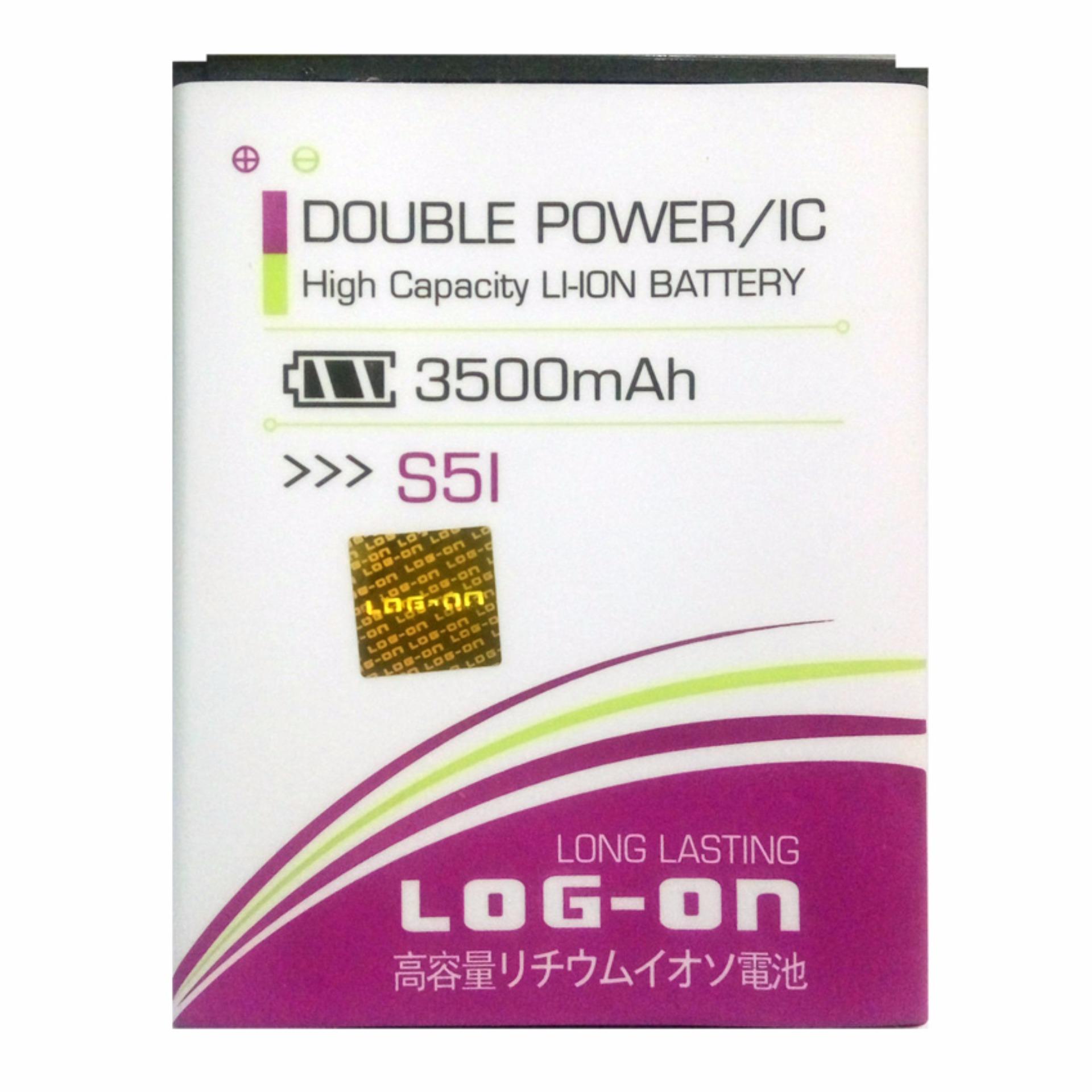 Log On Baterai Evercoss A28 Double Power 3000 Mah Free 